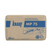 Штукатурка гипсовая Кнауф МП 75 белая 30 кг