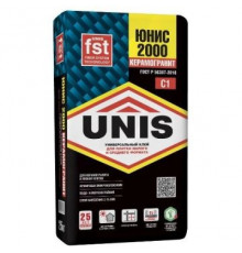 Клей для плитки Юнис (Unis) 2000 25 кг