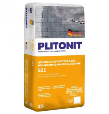Штукатурка цементная Plitonit (Плитонит) S11 для механизированного и ручного нанесения 25 кг