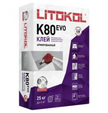 Клей для плитки Litokol (Литокол) Litoflex K80 25 кг