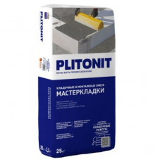 Смесь кладочная Plitonit (Плитонит) для блоков и пено-газобетона Мастер Кладки 25 кг