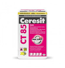 Смесь штукатурно-клеевая Ceresit (Церезит) CT 85 Flex 25 кг