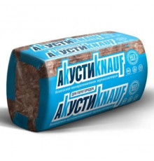 Звукоизоляция Кнауф (Knauf) АкустиКнауф 1230х610х50 мм 16 шт (14.5 кг/м3; 0,6 м3; 12 м2)