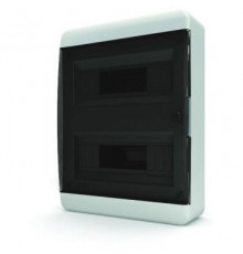 Бокс Tekfor (Тэкфор) BNK 40-24-1 290х385х102 мм (ШхВхГ) 24 модуля 2 DIN-рейки пластик IP 40 навесной