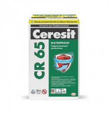 Гидроизоляция цементная Ceresit (Церезит) CR 65 20 кг
