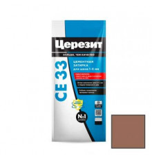 Затирка цементная Ceresit (Церезит) CE 33 Super Какао № 52 2 кг